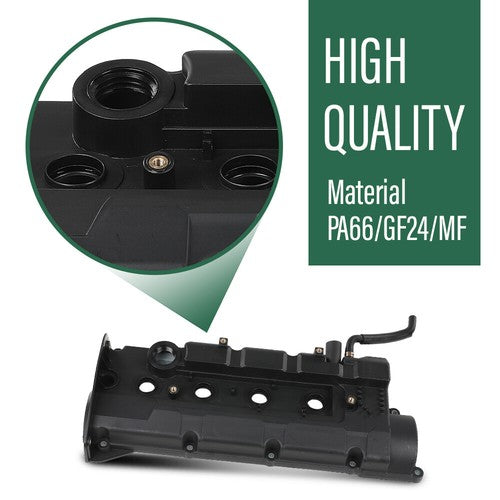 Solid Spare Valve Cover w/ Gasket Fit For 2004-2010 Hyundai Elantra Tiburon Kia Spectra 2.0L