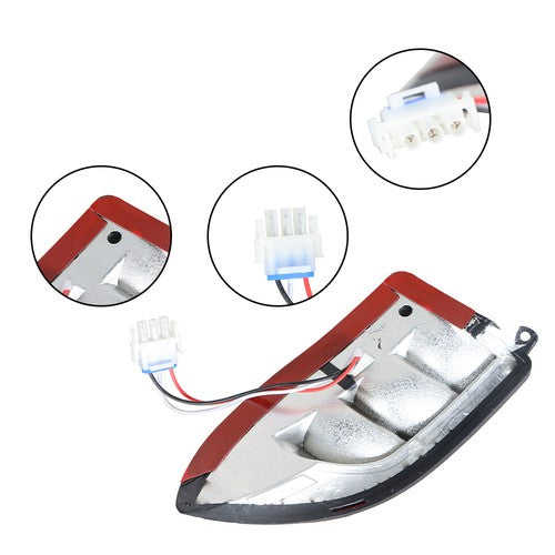 Solid Spare LED Tail Light Rear Light 12V 3 Wire For Club Car Precedent 2004+ 102528901