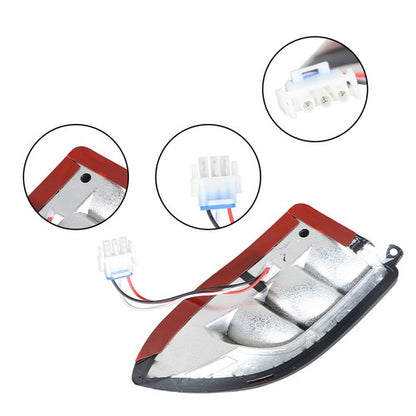 Solid Spare LED Tail Light Rear Light 12V 3 Wire For Club Car Precedent 2004+ 102528901