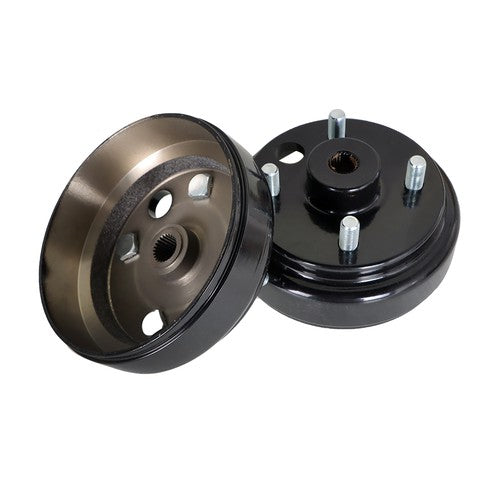 Solid Spare New Rear Brake hub Drums Brake Shoe Spring Kit US For EZGO TXT Golf Carts 1996+