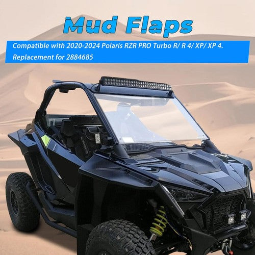 Solid Spare For Polaris RZR Pro XP/Pro R/Turbo R 2020-2024 21 22 Full Coverage Fender Flares
