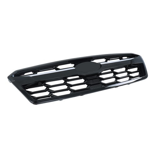 Solid Spare For Subaru Crosstrek 2018 2019 2020 Front Upper Grill Black with Chrome Molding