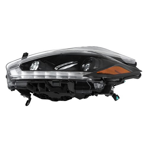 Solid Spare For 2018 Nissan Murano LH+RH Headlights Headlamps Clear Lens Halogen w/ LED DRL