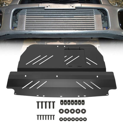 Solid Spare Aluminum Under Tray Skid Plate for 04-07 Subaru WRX STI Engine Splash Shield