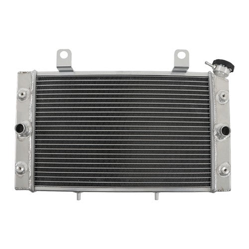 Solid Spare Aluminum Radiator For 2008-2013 09 10 11 Yamaha Rhino 700 YXR700F 1 Row with Cap