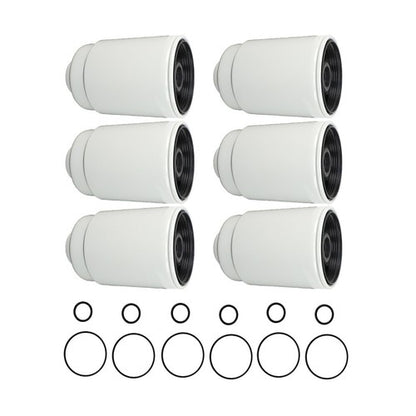 Solid Spare 6.6L Duramax Diesel Fuel Filter TP3018 TP3012 For 2001-2016 Chevy GMC Replace