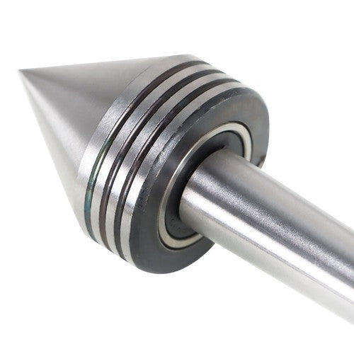 Solid Spare Heavy Duty Bearing Lathe Turning MT2 Rotary Live Center Shaft Morse Taper