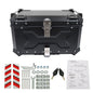 Solid Spare Aluminum Trunk 65L Motorcycle Top Case Waterproof Luggage Storage Tour Tail Box