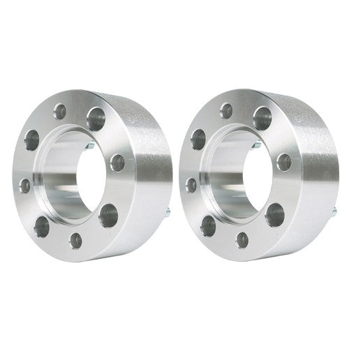 Solid Spare Wheel Spacers For Honda Rincon 680 4x110 2" 74mm M10x1.25 Silver X2