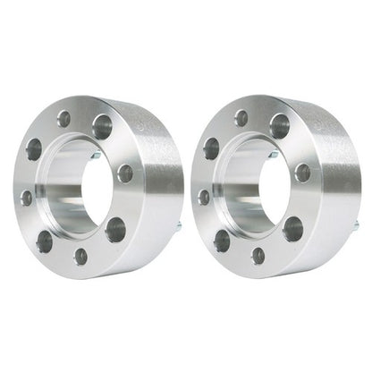 Solid Spare Wheel Spacers For Honda Rincon 680 4x110 2" 74mm M10x1.25 Silver X2