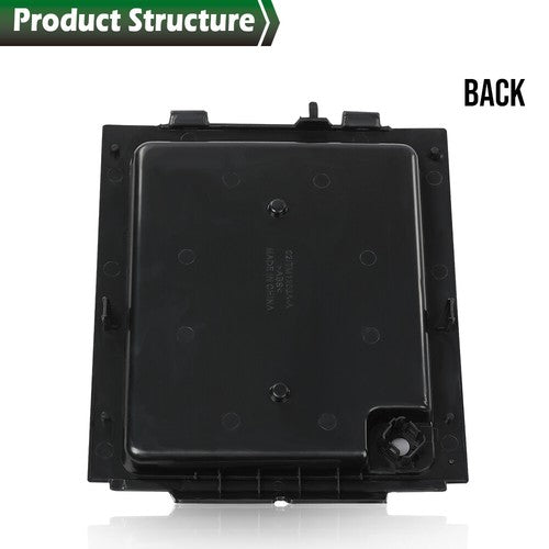 Solid Spare Dash Upper Storage Tray Mat Panel Trim Black Fit For 2004-2008 Ford F-150 F150