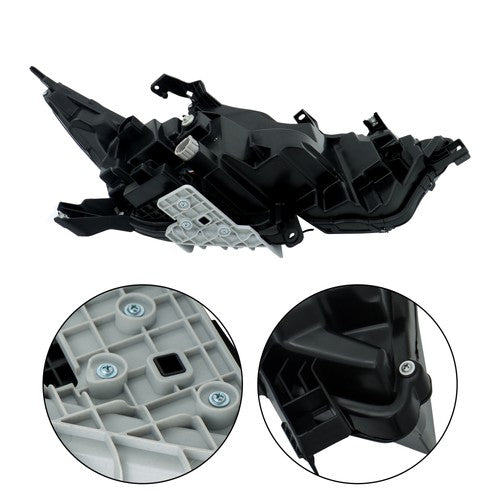 Solid Spare Headlight Single Projector For Nissan Maxima 2019-2021 Headlamps LH Side Clear