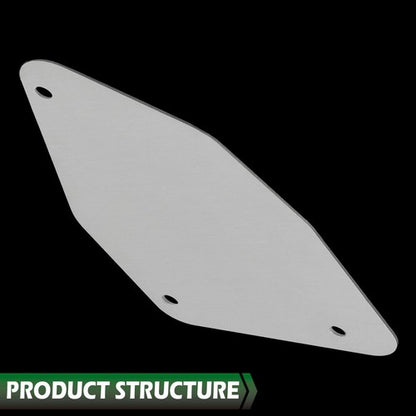 Solid Spare Fit For 68-69 Chevy Camaro Pontiac Firebird Wiper Motor Delete Panel Plate