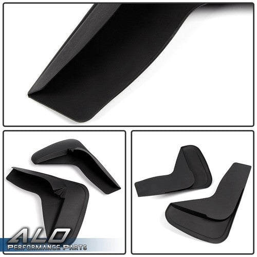 Solid Spare Fit For Universal Mud Flaps Splash Guards With Hardware Front + Rear Combo Set