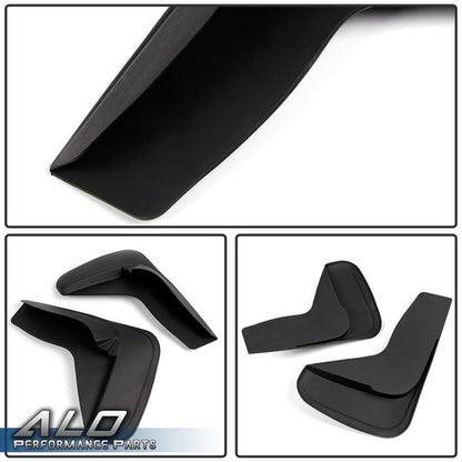 Solid Spare Fit For Universal Mud Flaps Splash Guards With Hardware Front + Rear Combo Set
