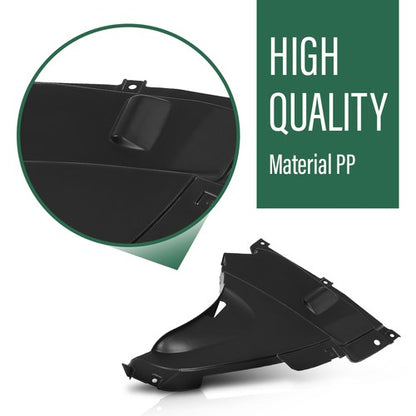 Solid Spare Fender Liner Splash Shield Fit For 2013-2016 BMW 328i Front Left Driver Side