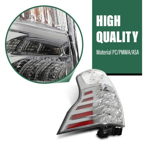 Solid Spare Tail Light Assembly Fit For 2014-2023 Lexus GX460 Rear Lamp Left Driver Side
