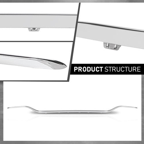 Solid Spare Rear Bumper Face Bar Trim Molding Fit For 2017-2022 Mercedes E Class Sedan