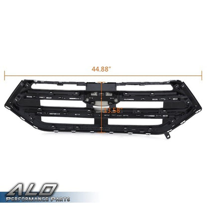 Solid Spare FO1200560 Front Bumper Upper Grille Chrome Fit For 2015 2016 2017 2018 Ford Edge