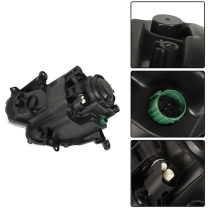 Solid Spare Fit For Jeep Cherokee 2014-2018 Headlight Projector Right/RH Halogen Replacement