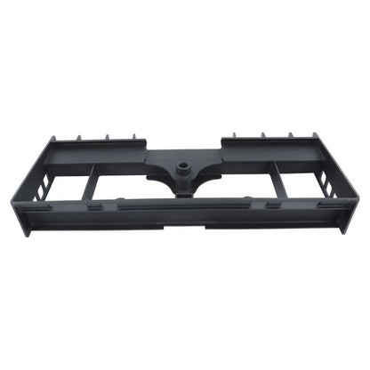 Solid Spare Heavy-Duty Pallet Fork Frame W Receiver Hitch & Spear Sleeves Skid Steer 4000lb
