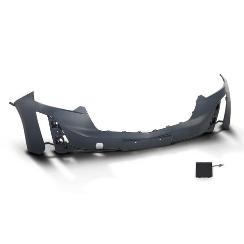 Solid Spare Fit For 2020-2024 Cadillac XT6 Luxury Front Bumper Cover Fascia w/o Sensor Holes