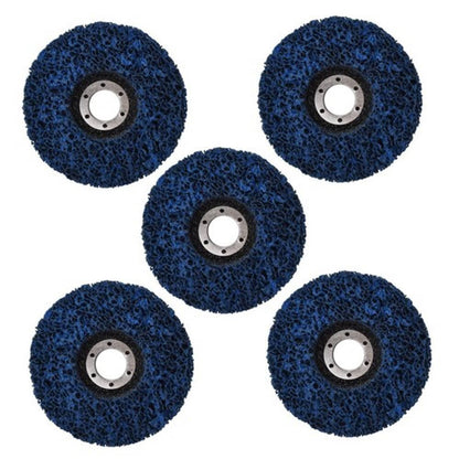 Solid Spare Pack 5 4.5"x7/8" Quick Change Easy Strip 4-1/2" Discs Remove Paint Rust & Clean