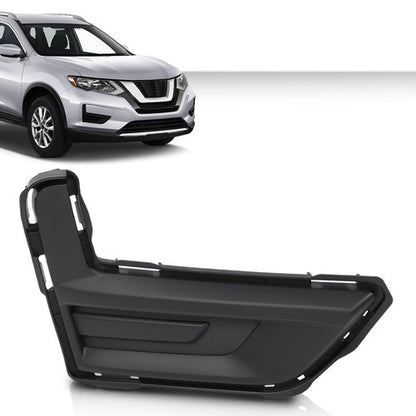 Solid Spare Fit For 2017-2020 Nissan Rogue NI1039148 Front Passenger Side Fog Light Cover