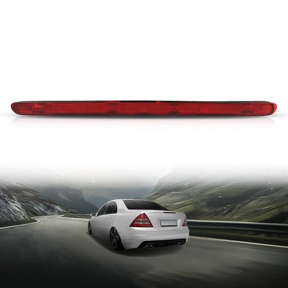 Solid Spare LED Third Brake Stop Light Red Fit For 2001-2007 Mercedes Benz C-Class W203