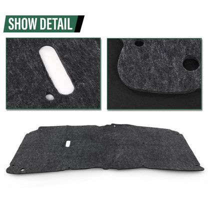 Solid Spare Fit For 1999-2007 Ford F250 F350 F450 Super Duty Excursion Hood Insulation Pad