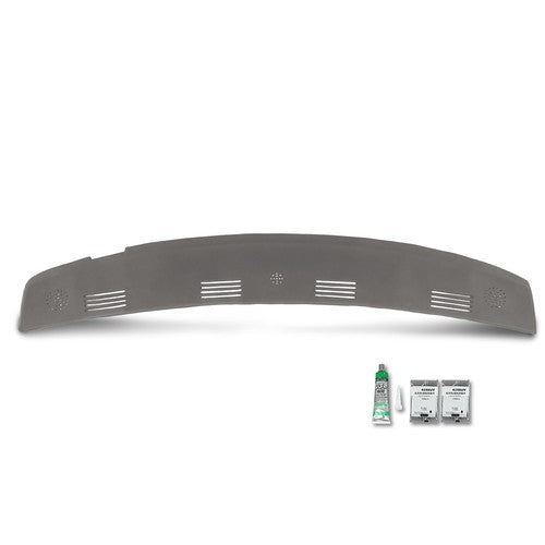 Solid Spare TPE Defrost Dash Vent Cover Cap Gray Fit For 02-05 Dodge Ram 1500 2500 3500