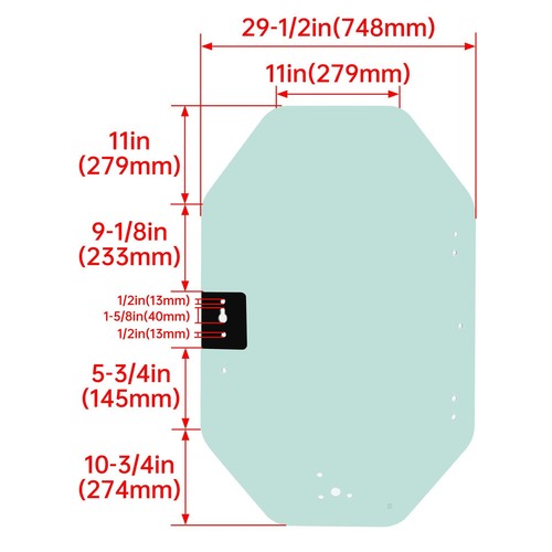 Solid Spare Cab Glass-Door For Mustang Gehl R220 V400 R190 V270 R260 V330 Skid Steer #244242