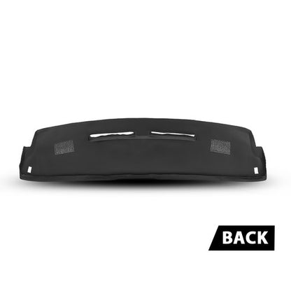 Solid Spare Fit For 1984-1992 Chevrolet Camaro TPE Dash Board Cover Overlay Cap Black