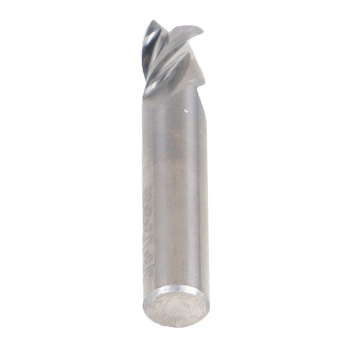 Solid Spare Carbide End Mill 3/8" 3 Flute 2" Overall Length End Mill 45 Degree Helix New