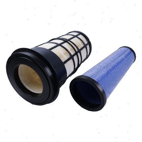 Solid Spare Air Filter for John Deere Backhoe 310J 310K 315SL 325K Replaces P611189 P611190