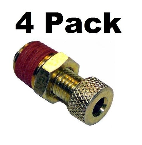 Solid Spare (4) Air Compressor Tank Drain Valve 1/4" Brass NPT Porter Cable Craftsman A17038