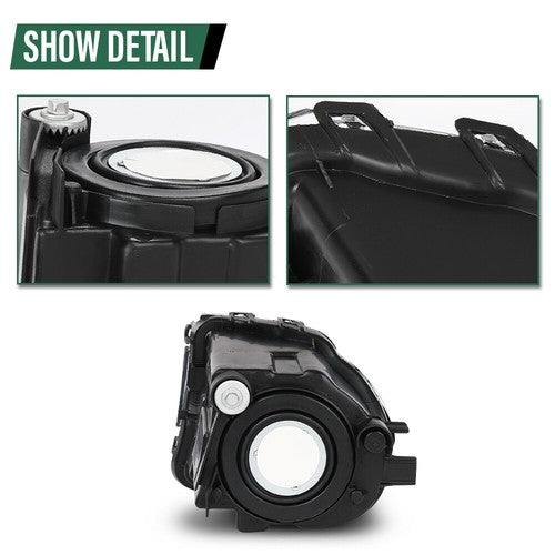 Solid Spare Fog Lights Driving Lamps Fit For 2006-2011 Lexus GS300 GS430 GS350 GS450h GS460