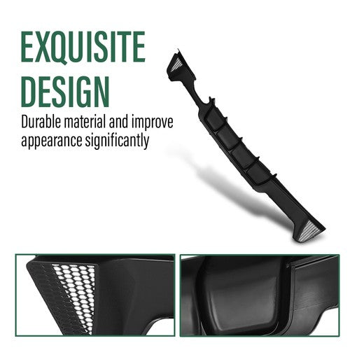 Solid Spare Fit For 14-20 BMW F32 F33 F36 xDrive MP Style Rear Diffuser Single Dual Exhaust