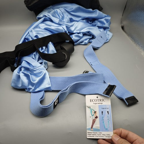 Solid Spare ECOTRIC Yoga Hammock & Swing Hanging Sling For Yoga Gymnastics Core Strength