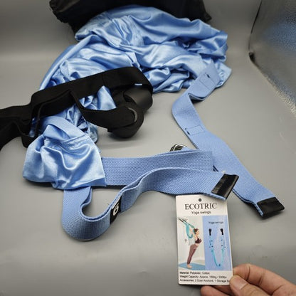 Solid Spare ECOTRIC Yoga Hammock & Swing Hanging Sling For Yoga Gymnastics Core Strength