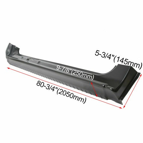 Solid Spare Rocker Panel Driver Side For 1999-2007 Chevy Silverado 4-Door Extended Cab New