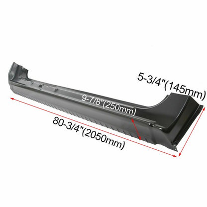 Solid Spare Rocker Panel Driver Side For 1999-2007 Chevy Silverado 4-Door Extended Cab New