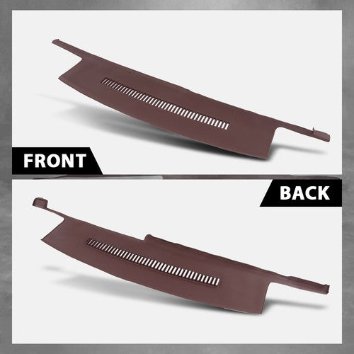 Solid Spare Dash Cover Cap Roll Up Red Fit For 88-94 Chevy GMC C/K 1500 2500 3500 Blazer
