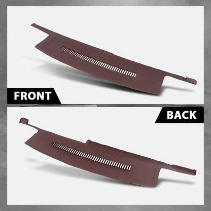 Solid Spare Dash Cover Cap Roll Up Red Fit For 88-94 Chevy GMC C/K 1500 2500 3500 Blazer