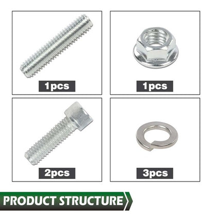 Solid Spare Fit For Chevy 283 305 327 350 400 Sb Small Block Iron Engine Bolt Kit