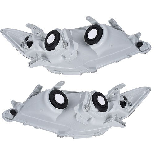 Solid Spare Driver + Passenger Side Headlight Projector Headlamps For Toyota Camry 2012-2014