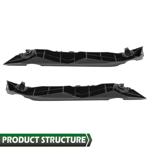 Solid Spare Fit For 2015-2017 Toyota Camry Bumper Bracket Front Left & Right Side Pair
