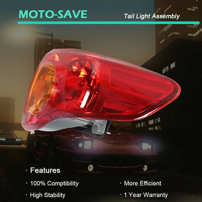 Solid Spare Tail Light For Toyota Corolla Series 2009-2010 Outer Passenger Side Brake Lamp