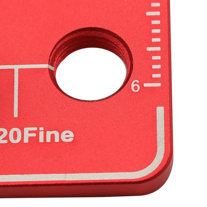 Solid Spare 14 Metric and 14 Standard New 28 Bolt and Nut Identifier Gauges Thread Checker