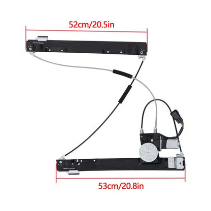 Solid Spare Power Window Regulator Front RH w/ Motor For Jaguar XF 2009-2015 XFR-S 2013-2015